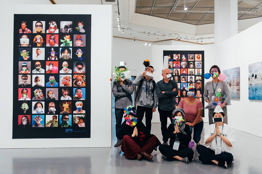 個性口罩展，疫情下的展覽，口罩展